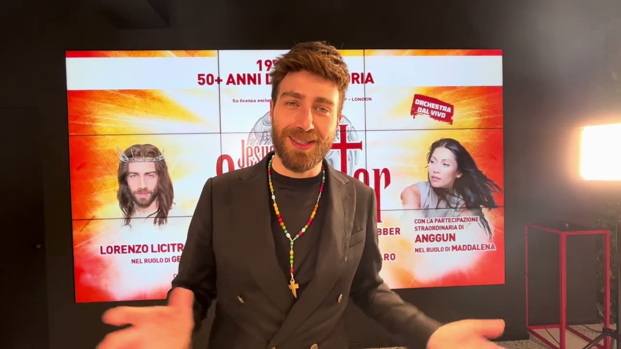 JESUS CHRIST SUPERSTAR: INTERVISTA CON LORENZO LICITRA