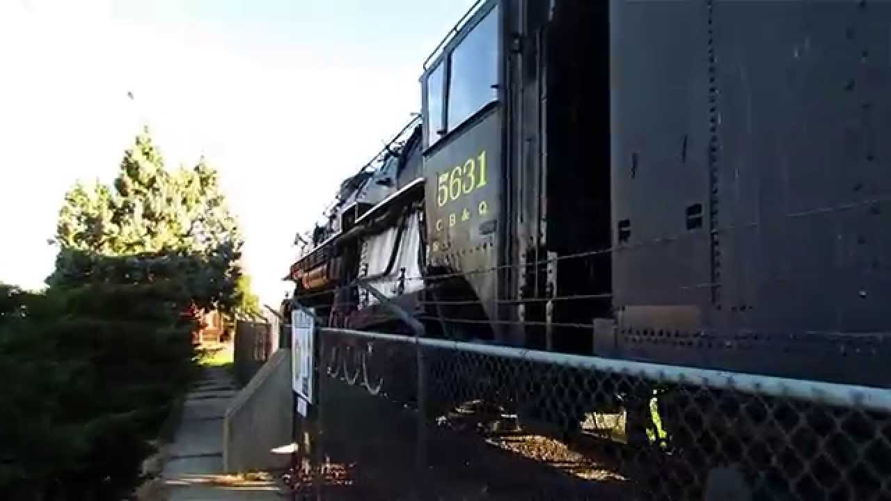 Chicago Burlington and Quincy Steam Locomotive 5631