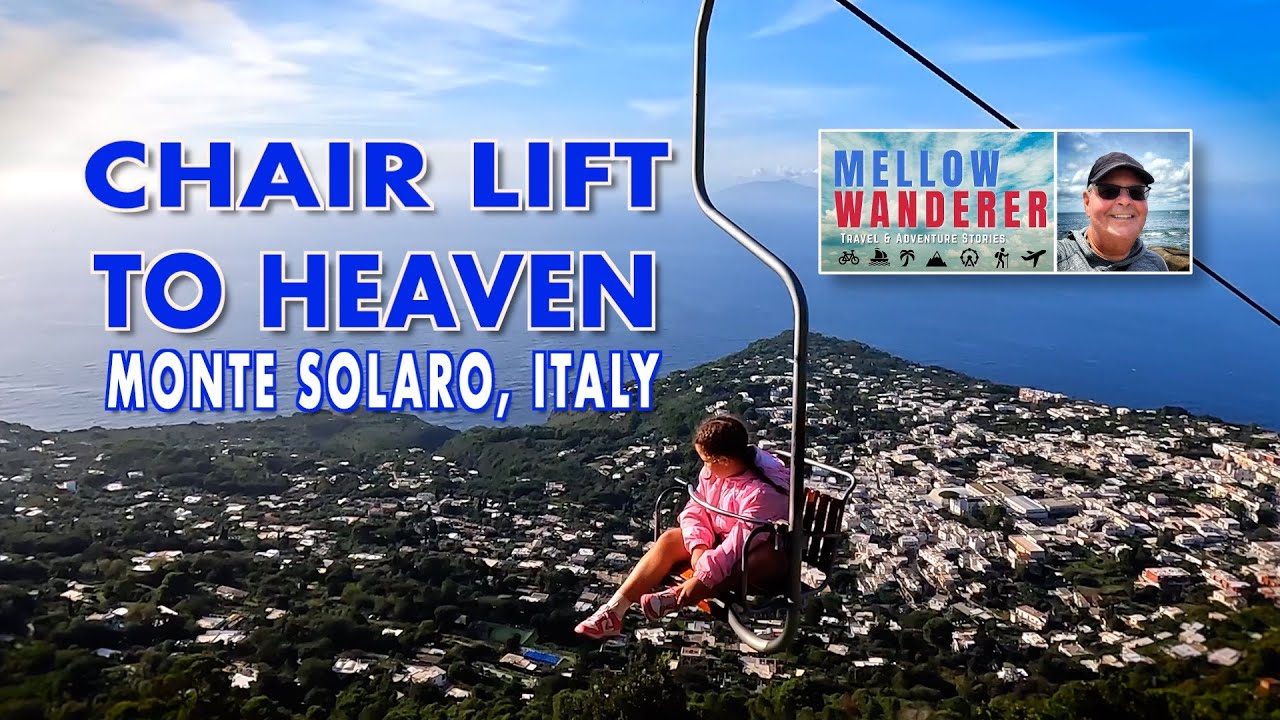 Riding the Monte Solaro Chairlift: Must-Do in Capri, Italy!