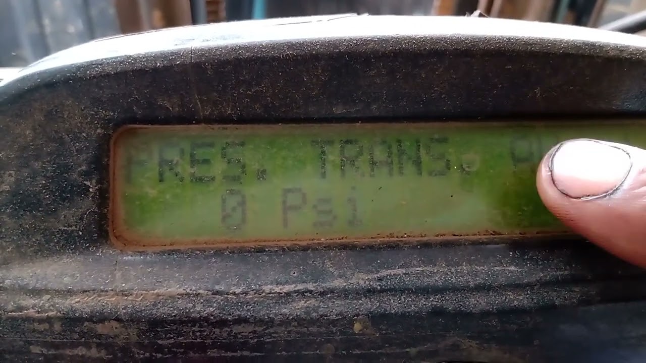 Como verificar se os TRANSDUTORES DE PRESSÃO DA EMPILHADEIRA estão HYSTER H50FT ESTÃO funcionando