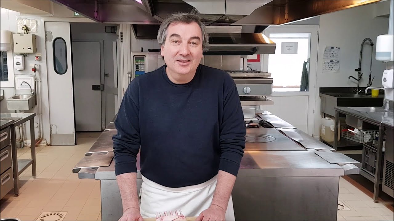 la cuisson simple d'un carré d'agneau - vincent arnould