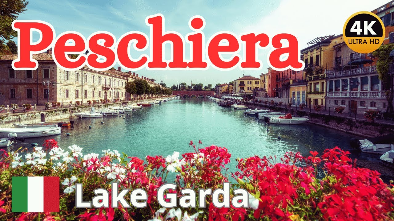 Peschiera del Garda, Italy 🇮🇹 4K Walking Tour - August 2024