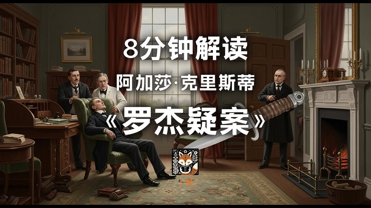 8分钟读透阿加莎《罗杰疑案》：文学史上最大的叙事谋杀案