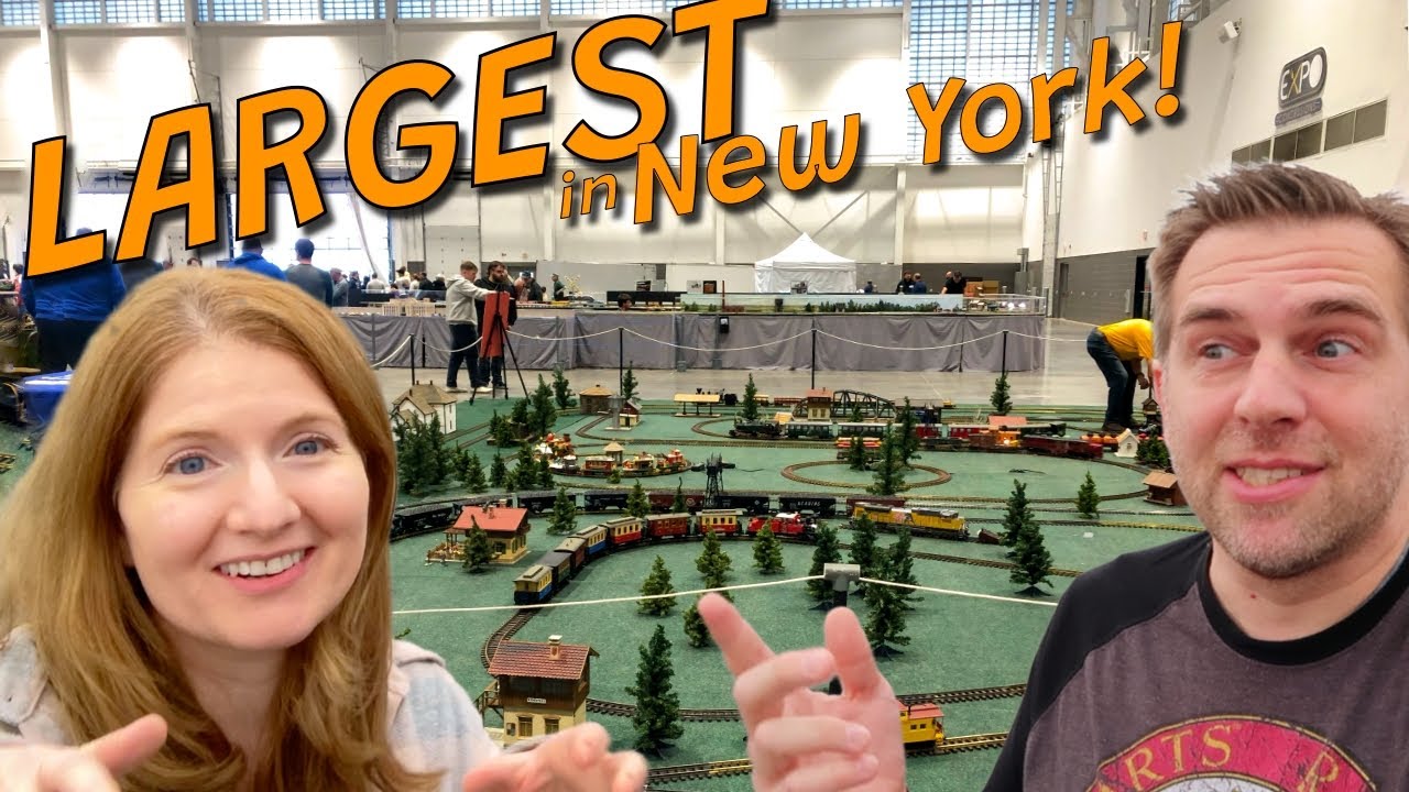 Miniature wonders at the biggest model train show in our state! 🚂  2023 Great NYS Model Train Fair