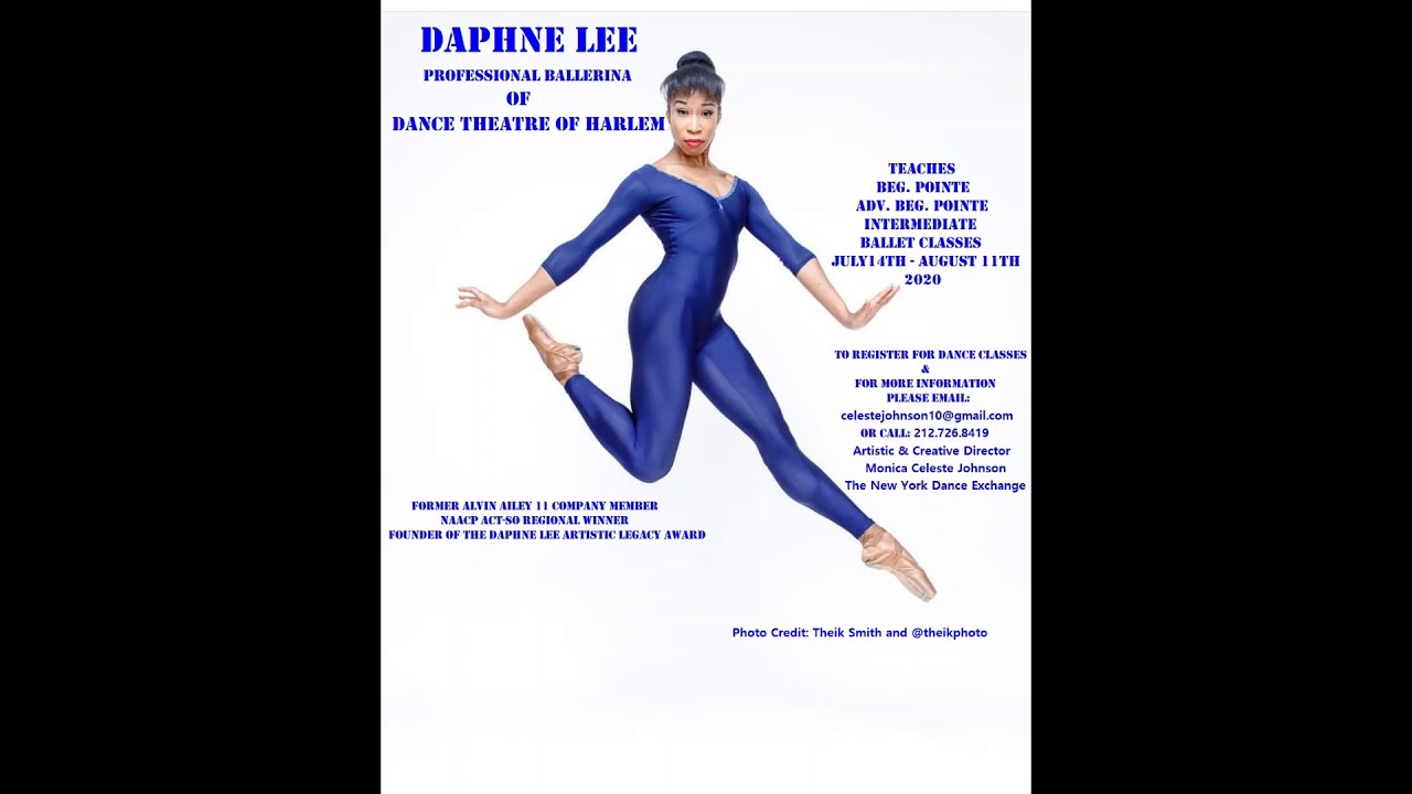 THE NEW YORK DANCE EXCHANGE PRESENTS SUMMER DANCE INTENSIVE 2020