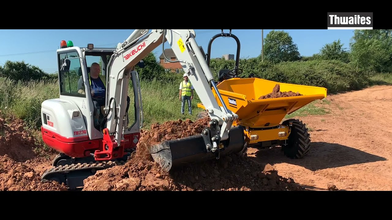 Thwaites 3-tonne dumper