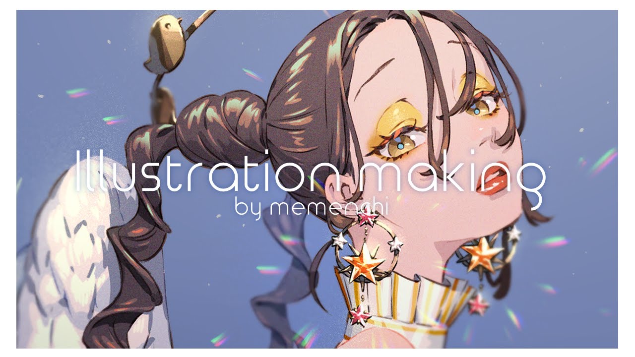 ｰdreamingｰイラストメイキング Illustration Making【CLIP STUDIO PAINT PRO】