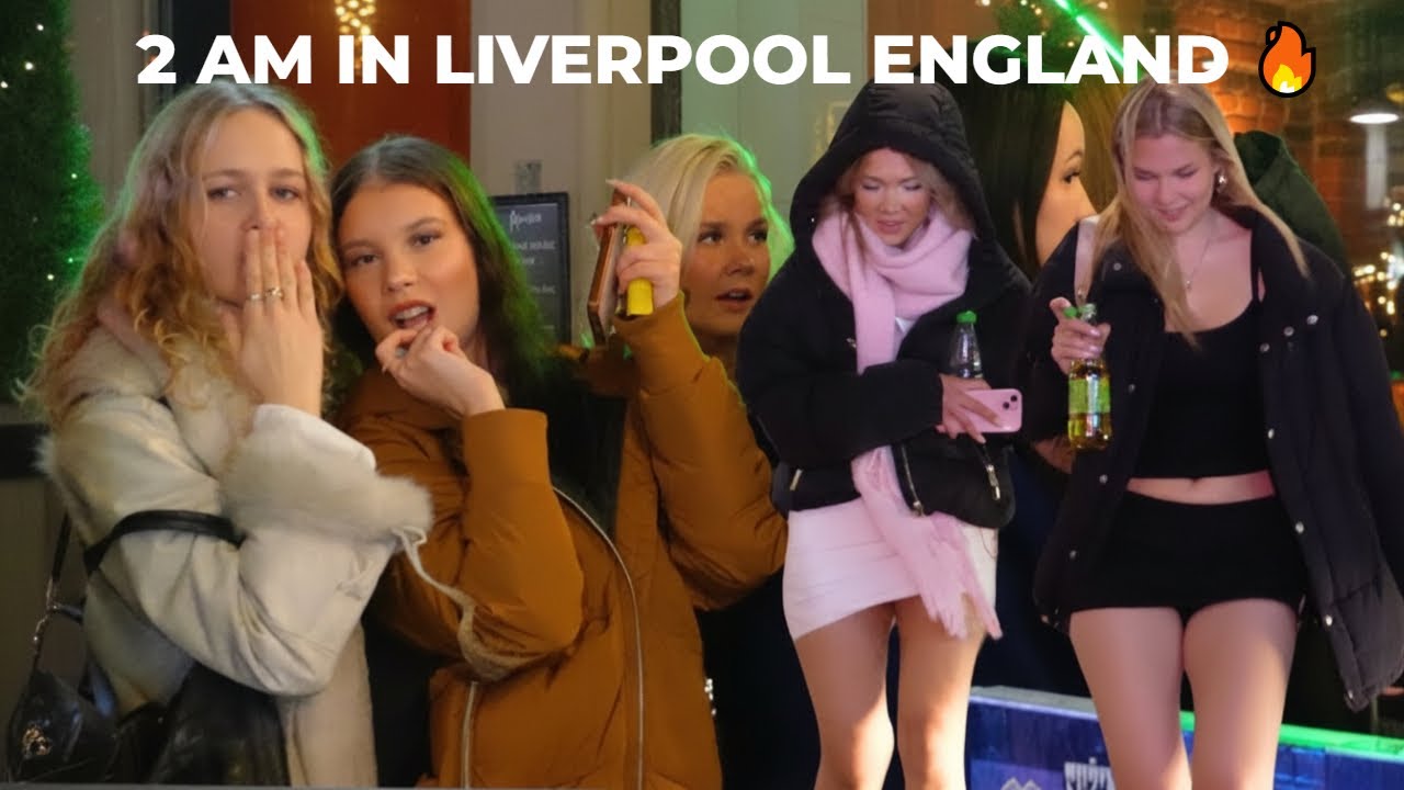 2 AM LIVERPOOL ENGLAND | WILD NIGHTLIFE WALKING TOUR 🔥