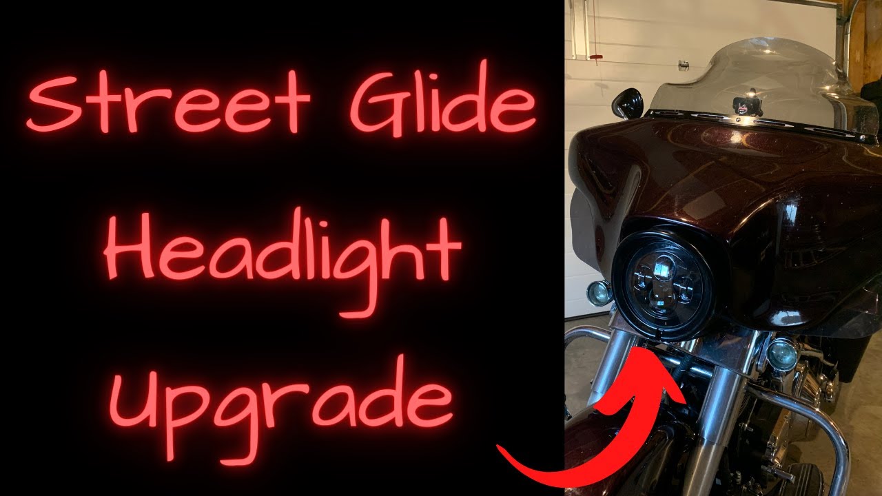 Amazon Headlight Install on a 2006 Street Glide