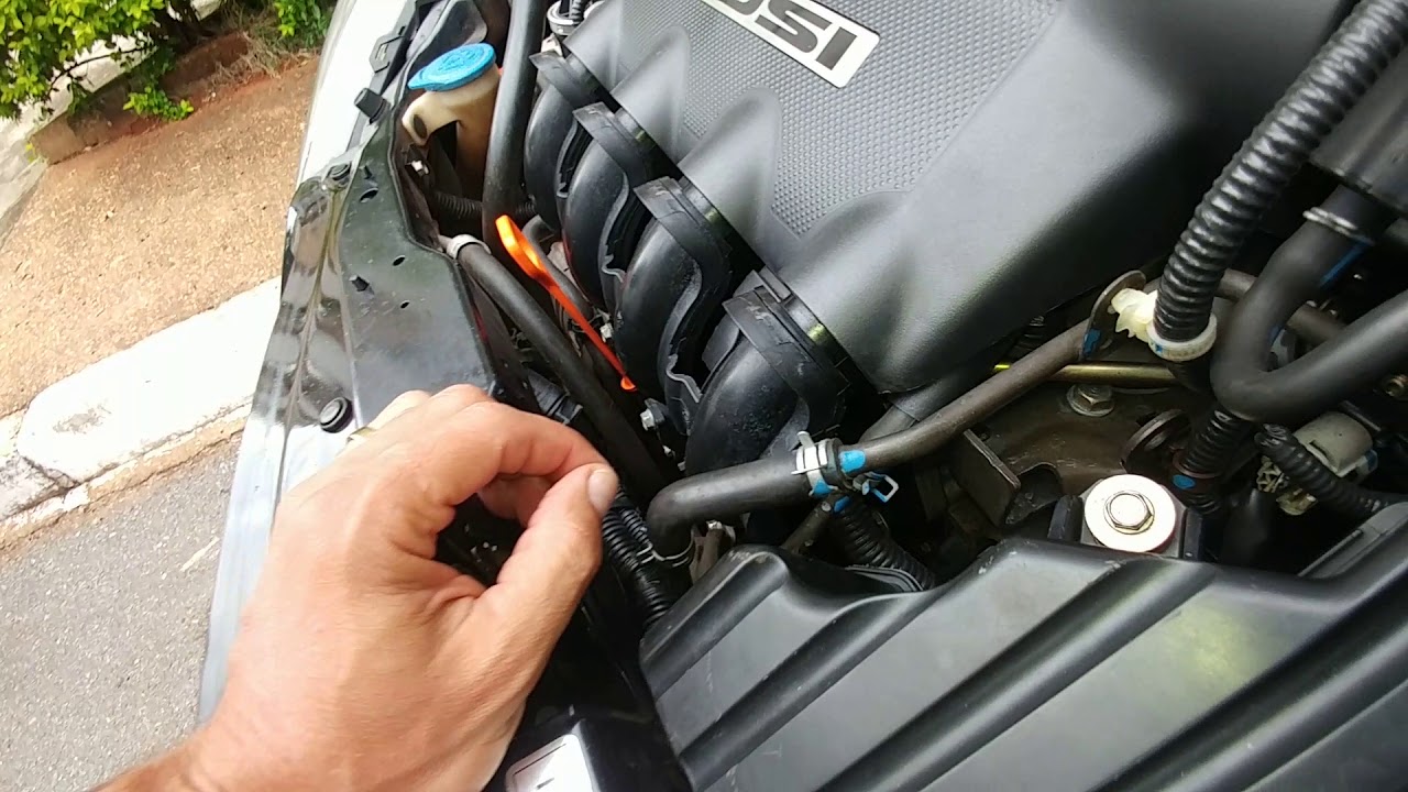 Dica para fazer a limpeza da valvula pcv Honda Fit 2004