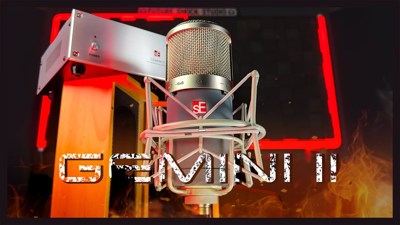 sE Electronics Gemini II Dual Valve MicrophoneMicrophone Review/Test