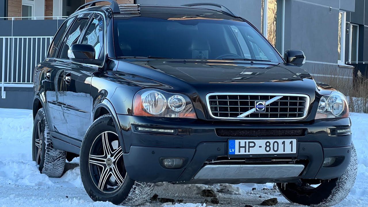 Volvo XC90 - 2.4 D5 AT - Facelift - 7 vietas - Melns salons - Sakabes āķis - Lūka