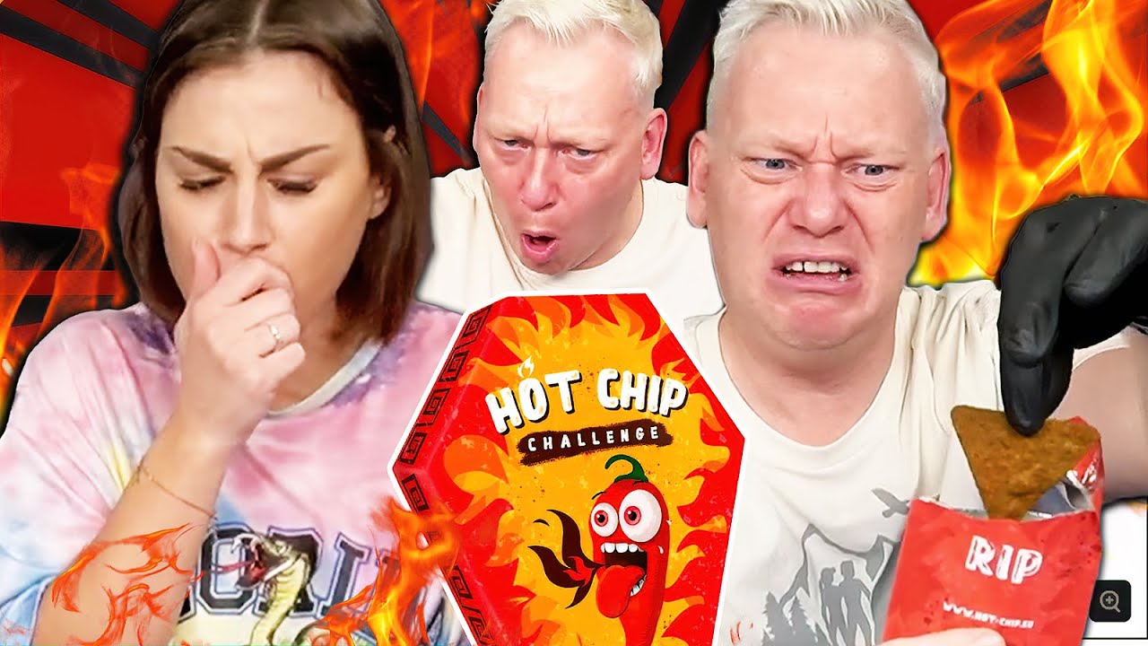 Wir haben ein KLEINES STÜCK vom HOT CHIP PROBIERT... 😂