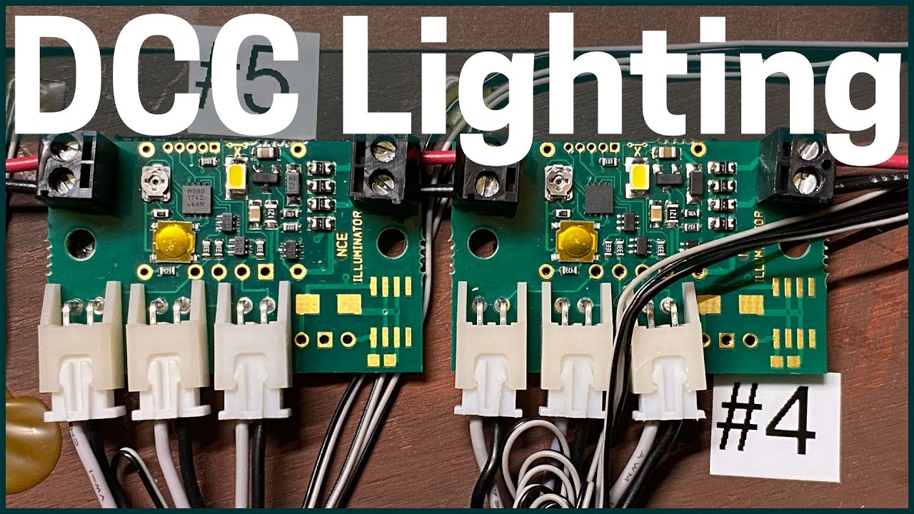 DCC Lighting Control with NCE Illuminator and Woodland Scenic Just Plug