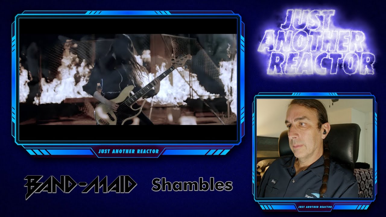 Just Another Reactor reacts to Band Maid - Shambles (Official Music Video)