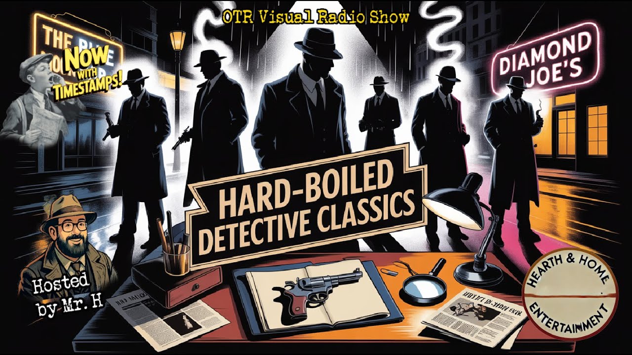 Hard-Boiled Detective Classics | 7 Hours Philip Marlowe, Johnny Dollar & More