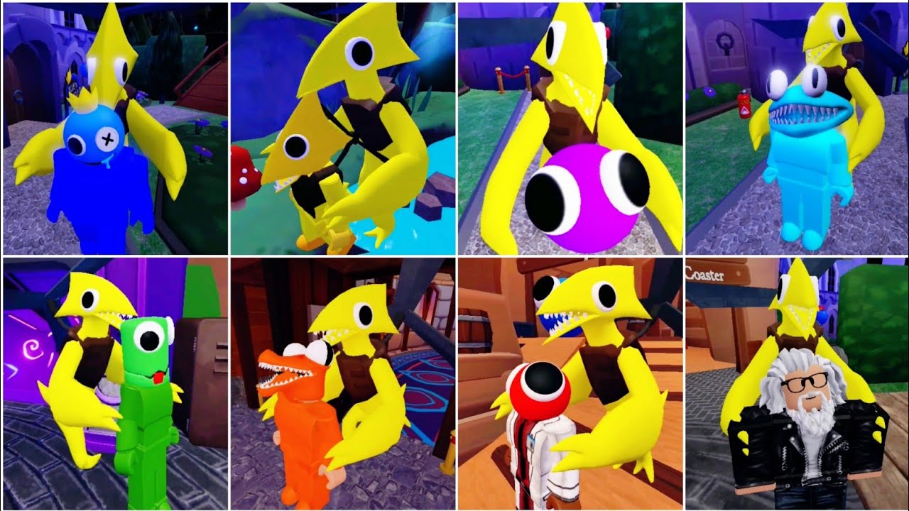 Rainbow Friends 2 Yellow Vs Rainbow Friends 2 Characters
