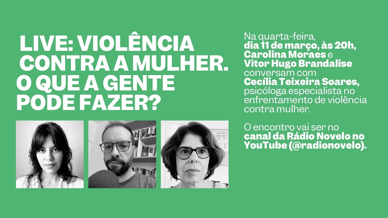 Live: Violência contra a mulher. O que a gente pode fazer?