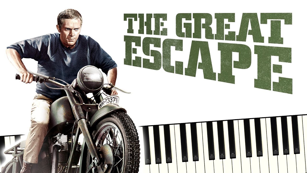 The Great Escape Theme - Piano Tutorial