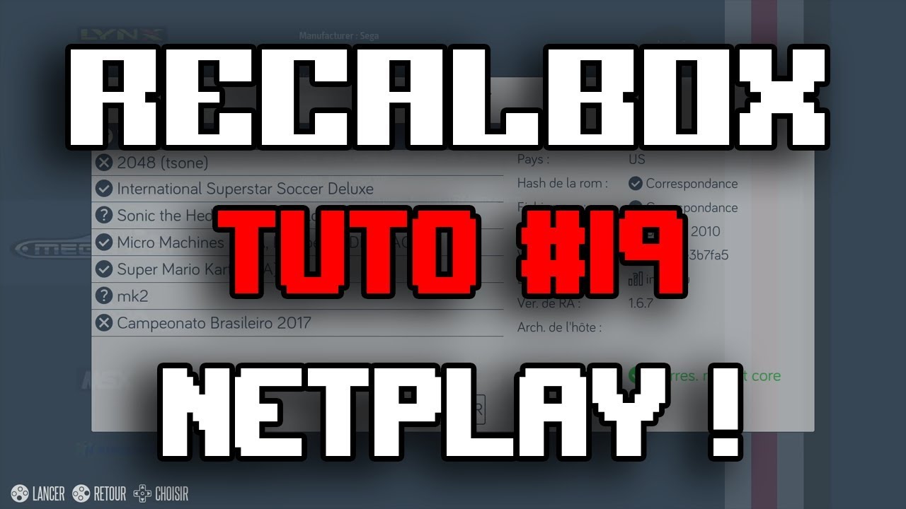 RECALBOX TUTO #19 - NETPLAY !