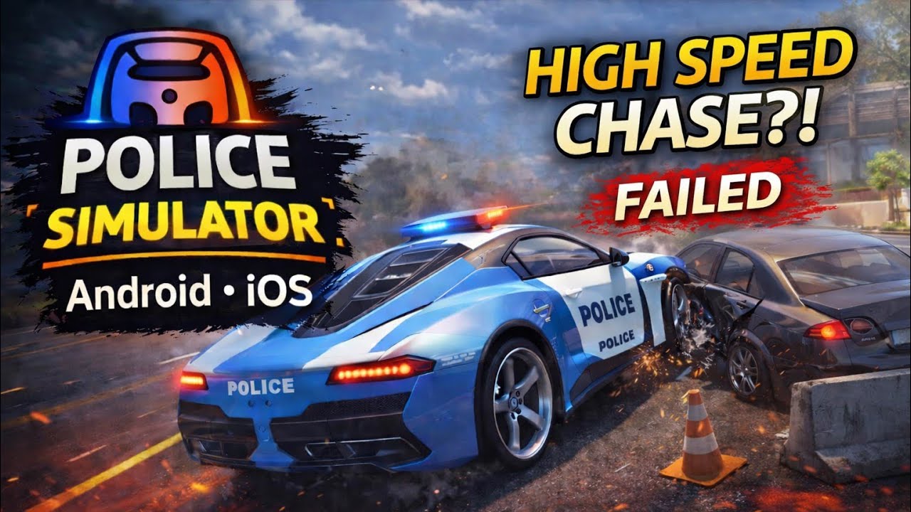 Police Simulator – Bank Robbery STOPPED… But I Lost the Suspect! | Android/iOS Gameplay #1