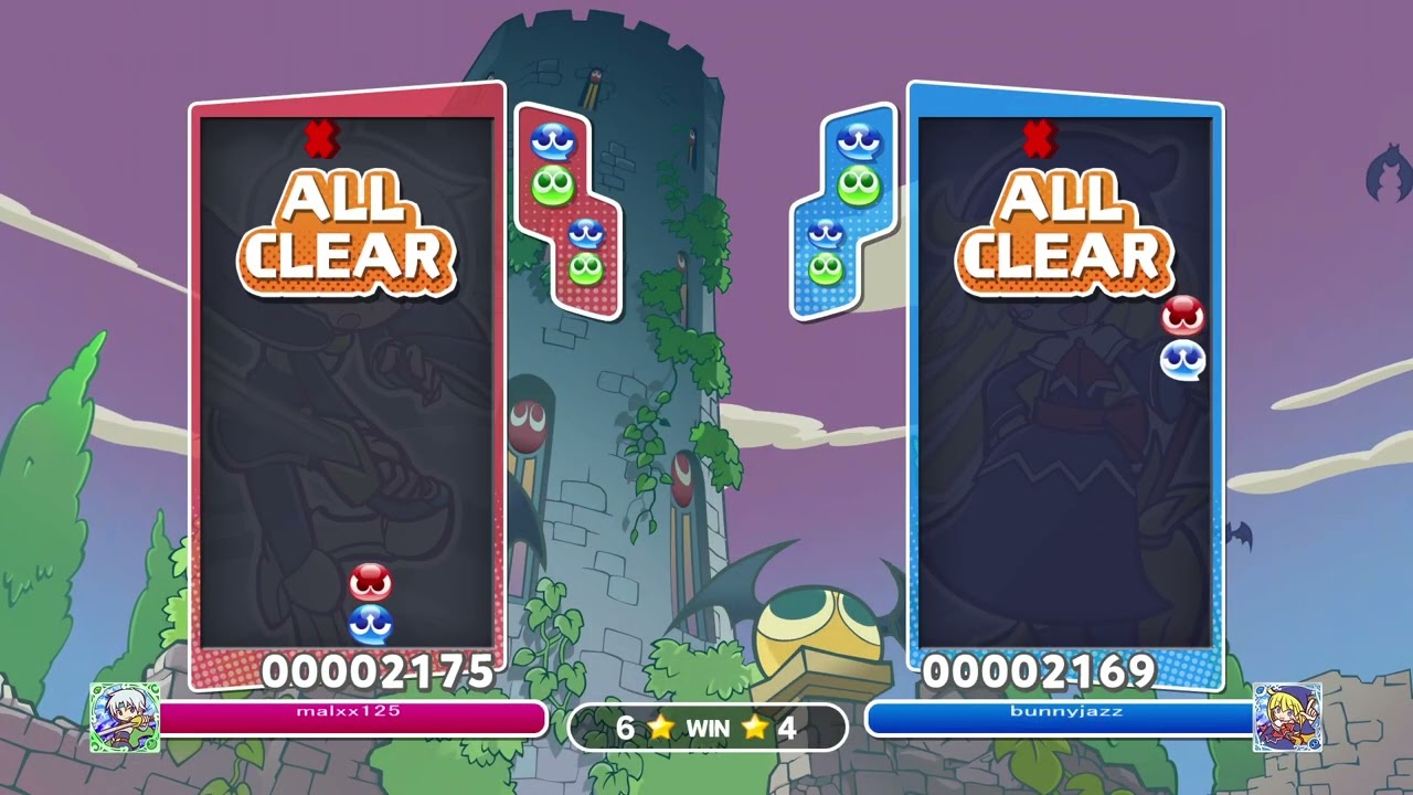 Malxx125 vs BunnyJazz FT20 Puyo Puyo Champions PC