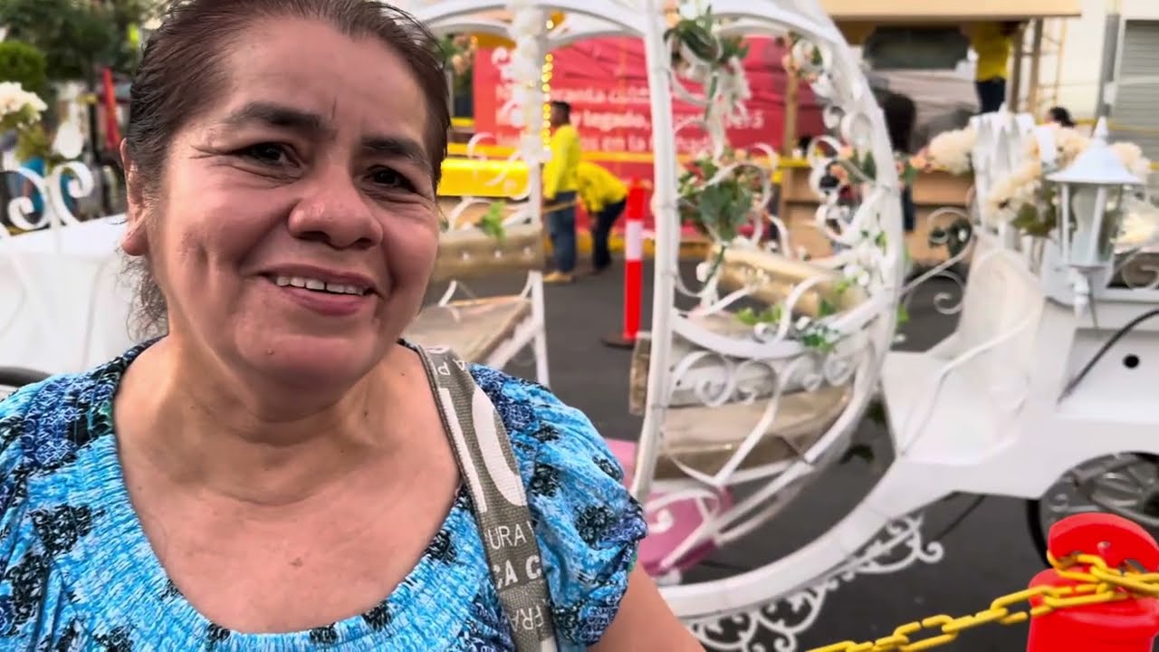 Así se prepara la villa navideña en el centro de san salvador 