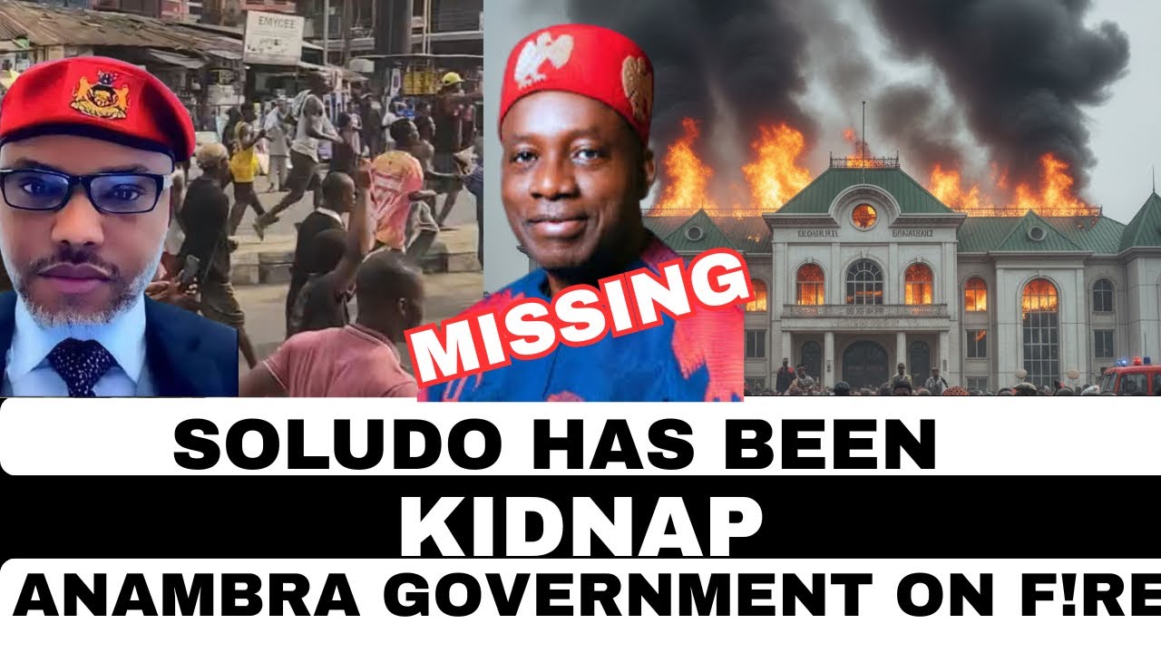 BIAFRA SOLDIERS KIDNAP SOLUDO, HOUSE ON F!RE ,BIAFRA AT@K,ANAMBRA IS SHAKING NOW