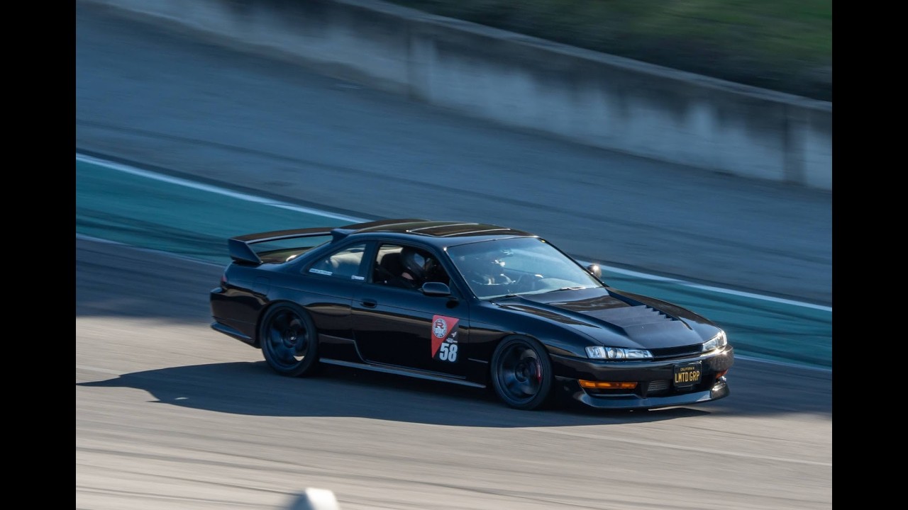 2JZ S14 240sx - Laguna Seca - R's Day 2025 - Intermediate Open - Session 2