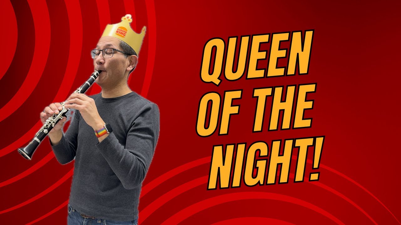 Queen of the Night for Eb clarinet and Bb Clarinet!