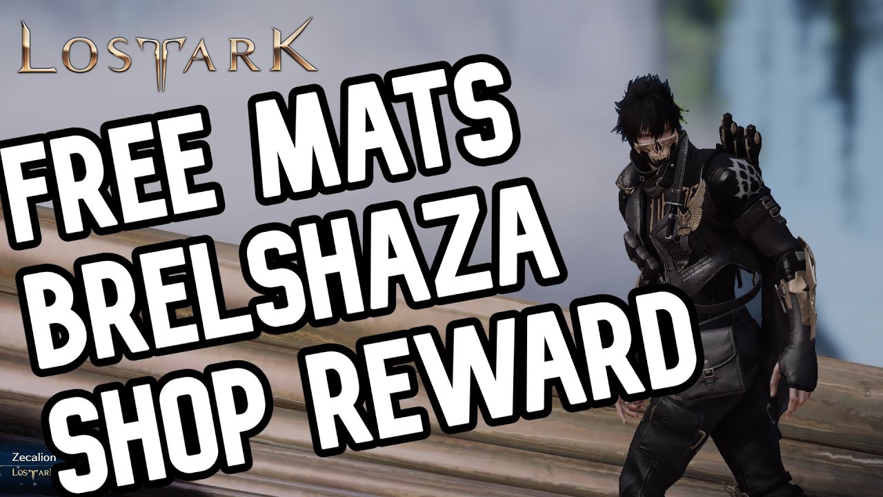 Free Materials, Cards, and More! Brelshaza Shop Rewards