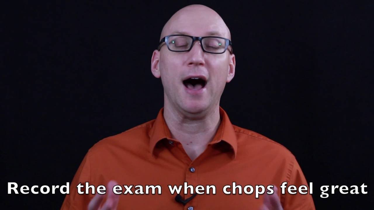 Scale Exam Explanation and Demonstration