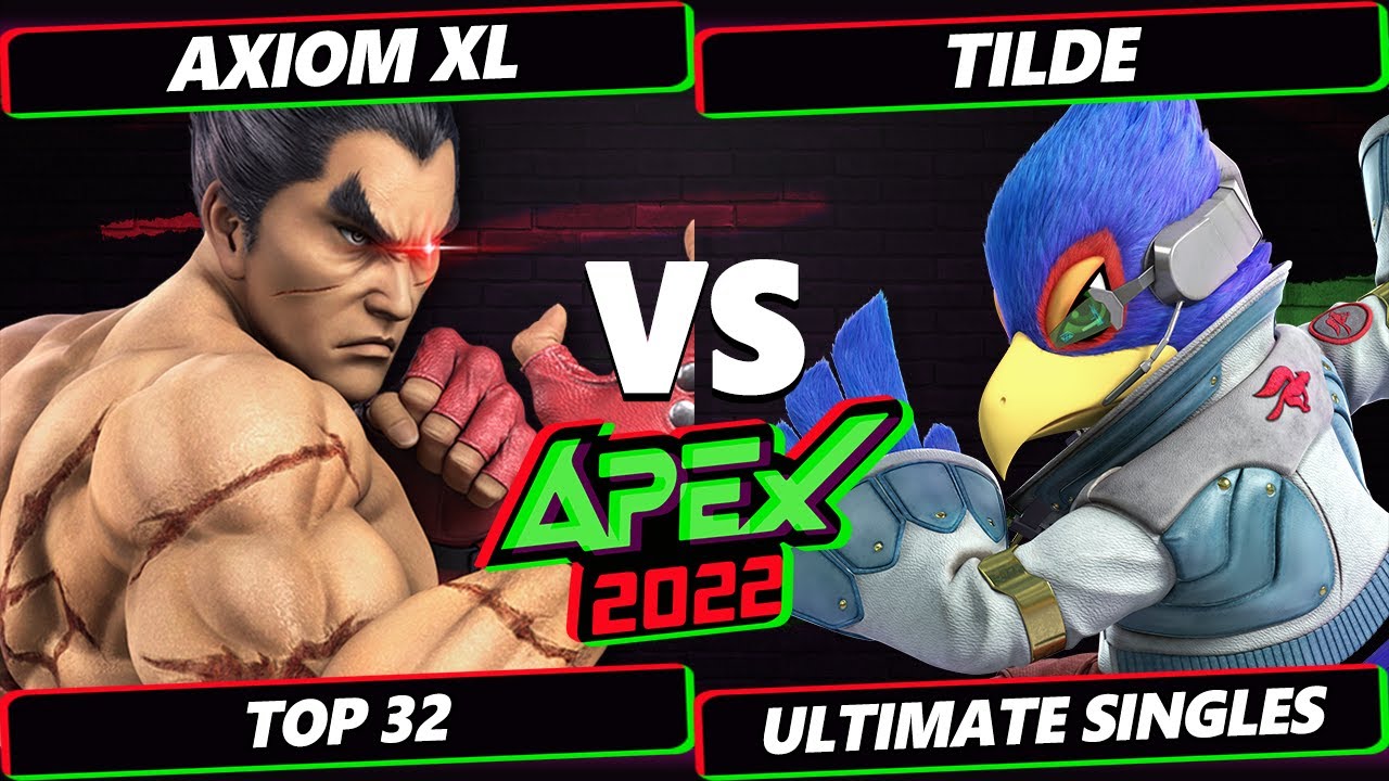 Apex 2022 - Axiom XL (Kazuya, Wario) Vs. Tilde (Falco) SSBU Ultimate Tournament