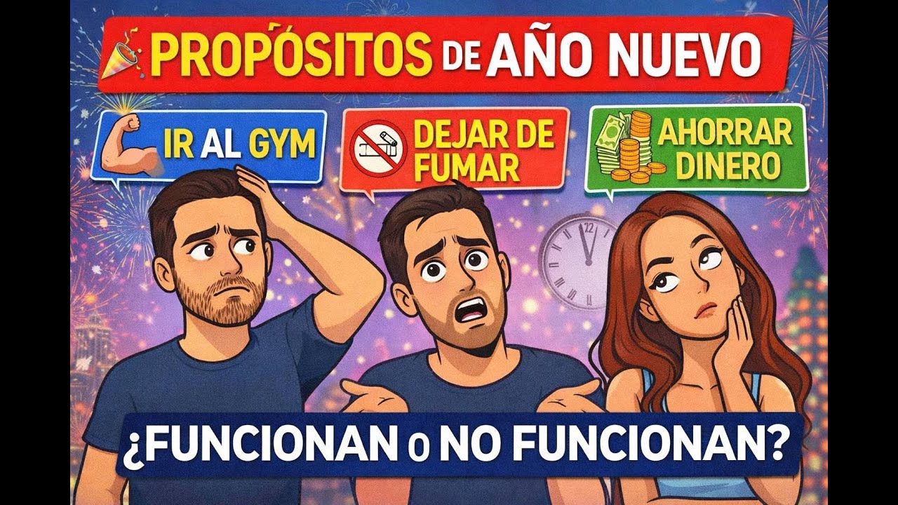 Propósitos de Año Nuevo: ¿motivación real o mentira colectiva? #nosedigoyo