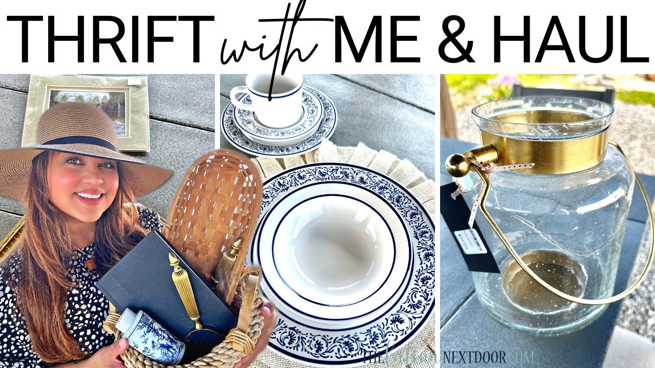 HOME DECOR MUST HAVES ON A BUDGET +THRIFT WITH ME & HAUL