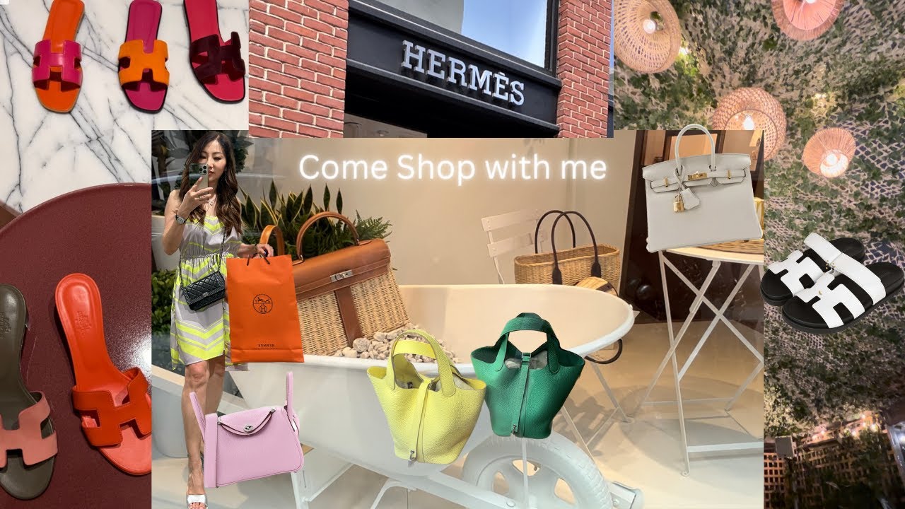 Hermes Flagship NYC Luxury Shopping Vlog Come Shop with me New in Bags Birkins & Kellys I Unboxing