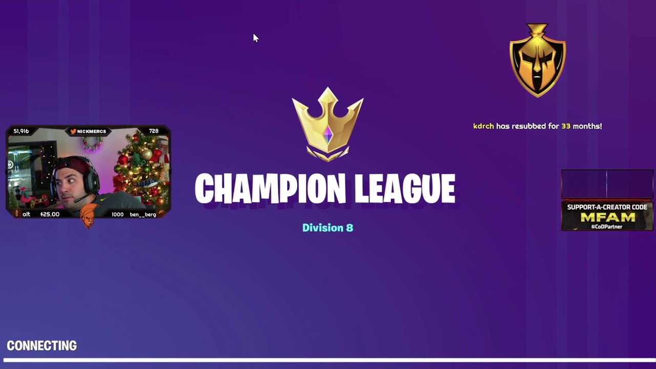 Nickmercs Return to Fortnite Battle Royal!!!