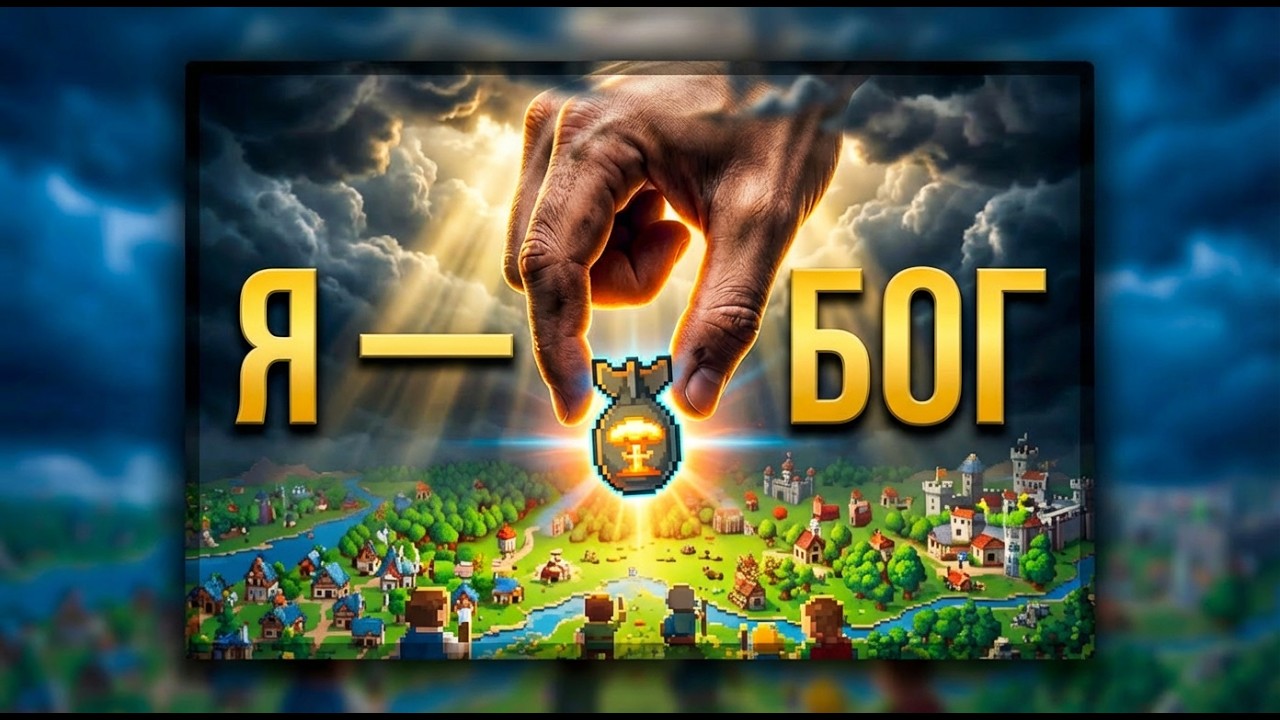 Я — САМЫЙ ДОБРЫЙ БОГ В WORLDBOX! 😇☢️