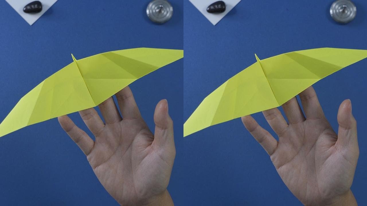 Extreme wingspan, super difficult flight control! Vulture Surfing Paper Airplane