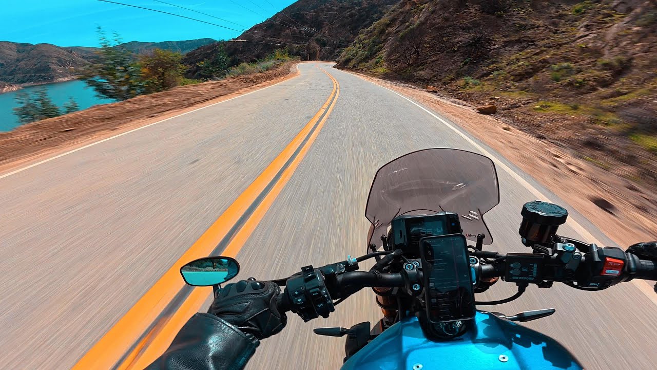 Stunning Lakeside Canyon Ride | XSR900 | RAW EXHAUST ASMR