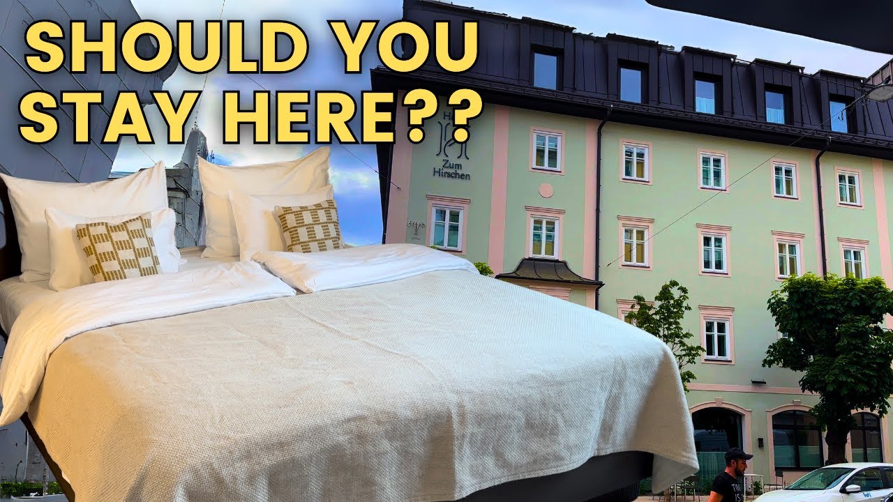 Hotel Zum Hirschen Salzburg Hotel Room Walk through | Hotel Austria Review - Should you stay here?