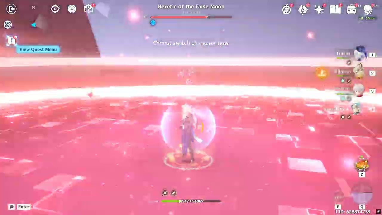 First Time Dottore Bossfight
