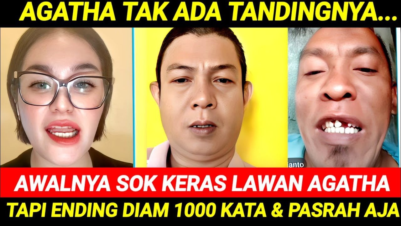 AGATHA GAK ADA LAWAN‼️ PAK TUA SOK KERAS LAWAN AGATHA DENGAN AYAT INI TAPI ENDING GAK SESUAI HARAPAN