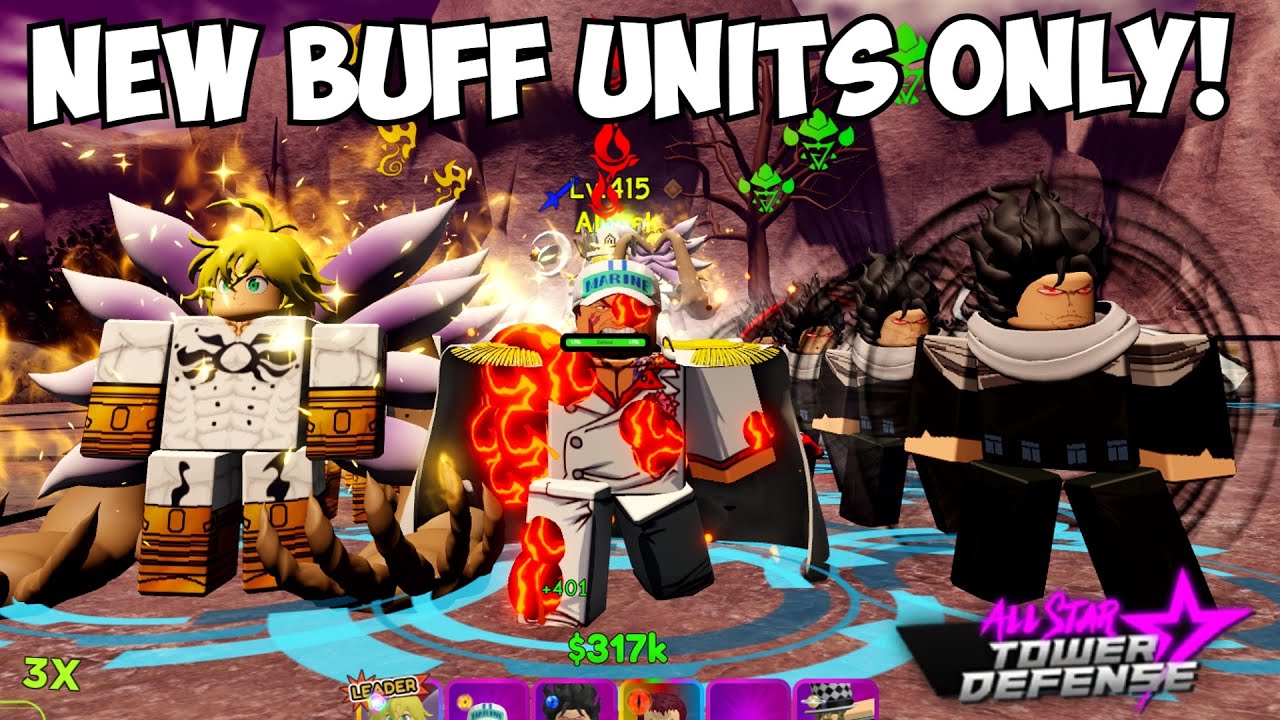 The New Buffed Units DESTROYED Infinite Mode! | ASTD Challenge