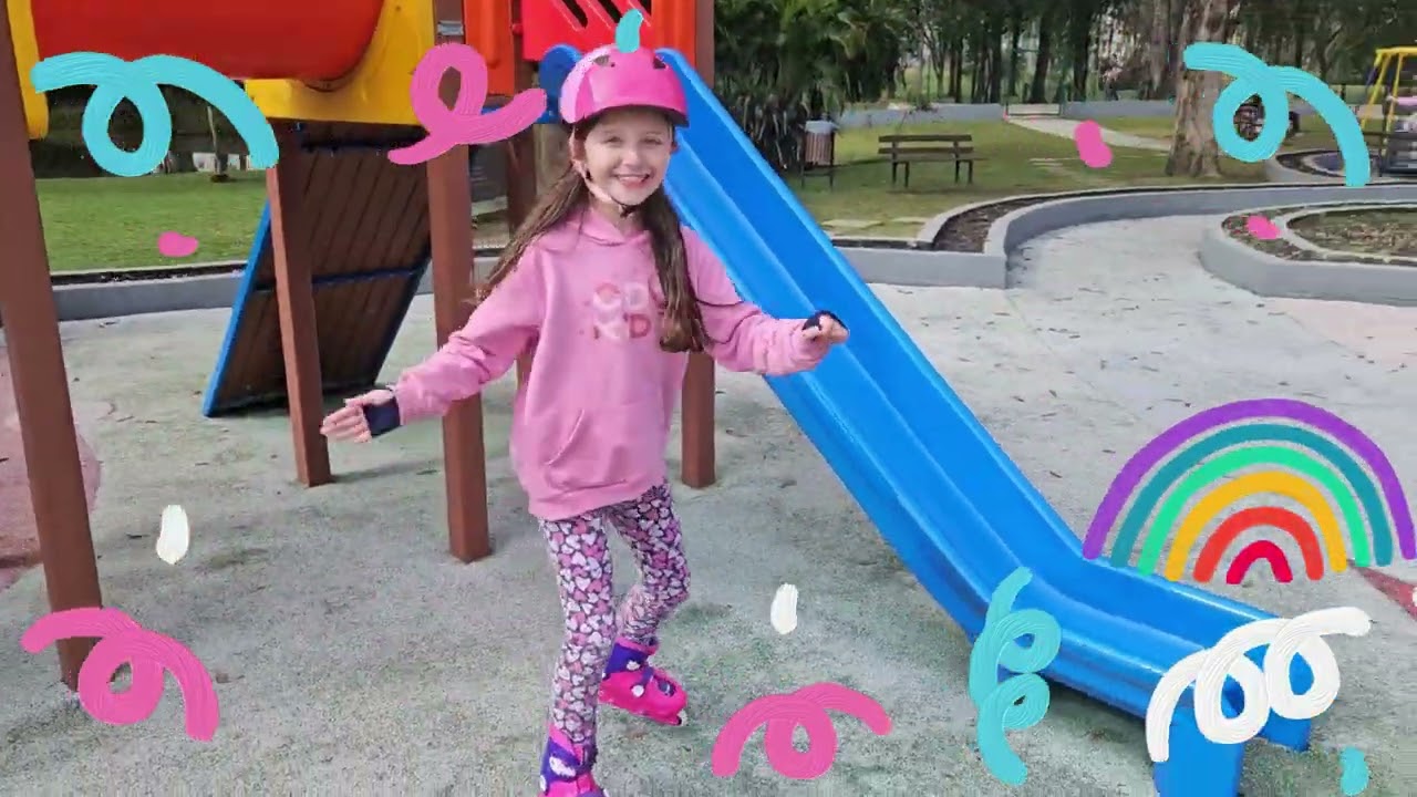 Laura Campi - No parque com a família