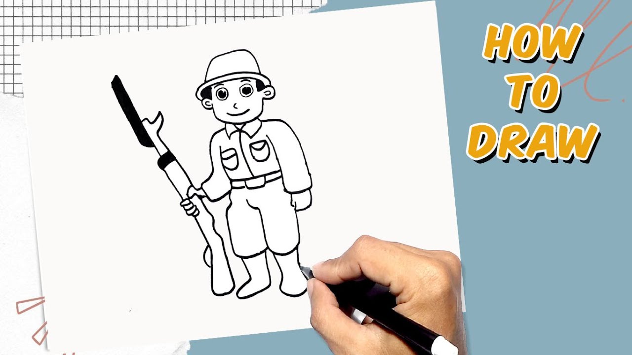 How to draw a Soldier