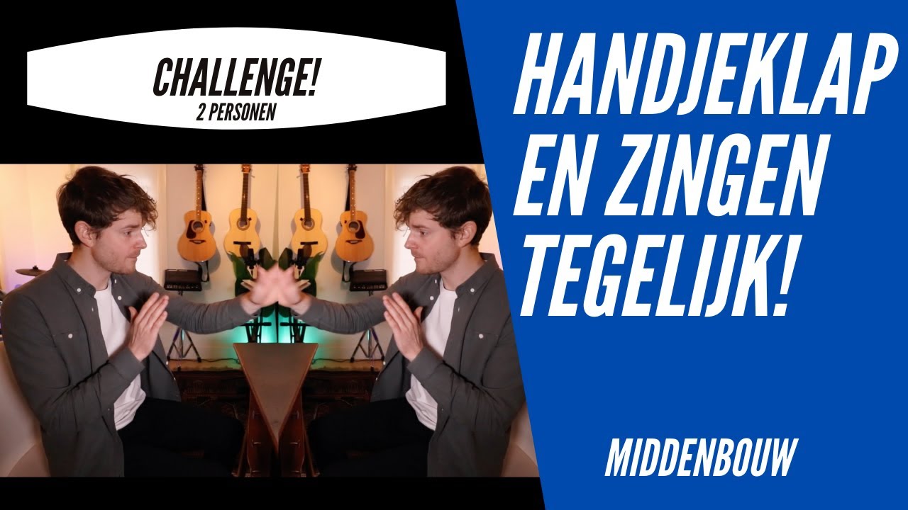Handjeklap en zingen tegelijk! - middenbouw muziekles
