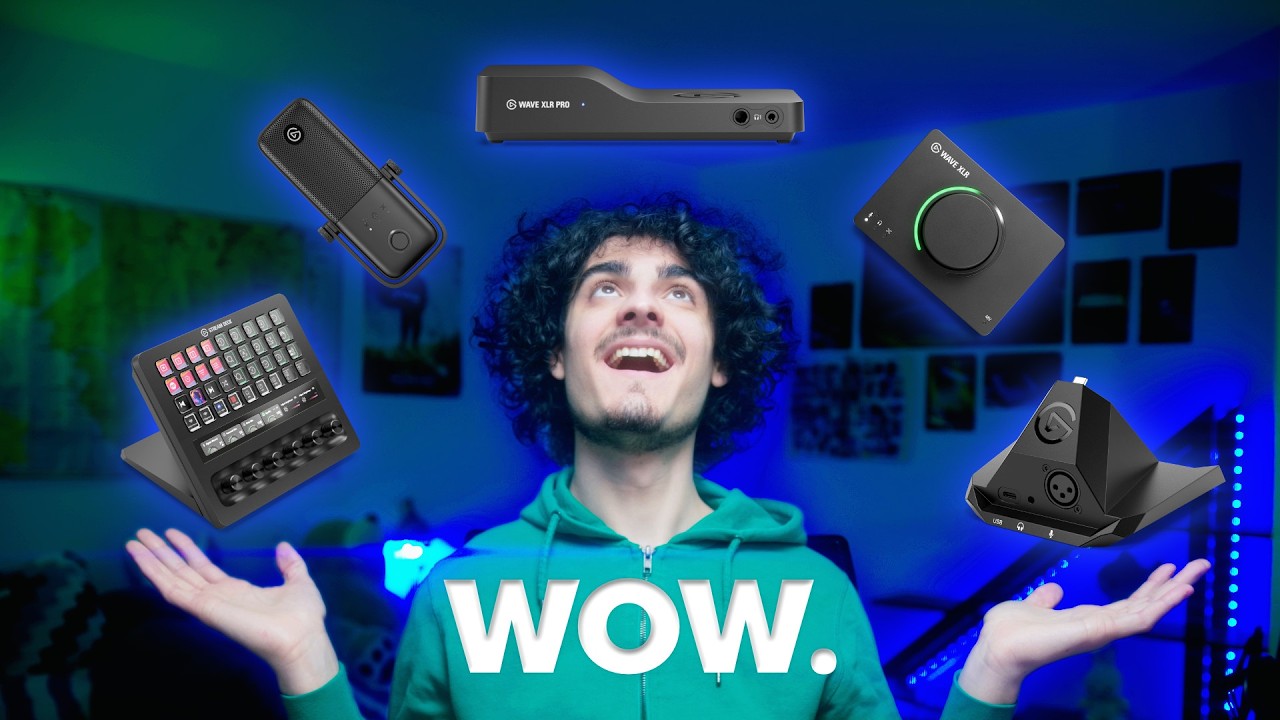 ELGATO VIENNENT DE PLIER LE GAME - Wave XLR Pro, Stream Deck + XL, Wave:3 MK.2, Wave XLR MK.2...