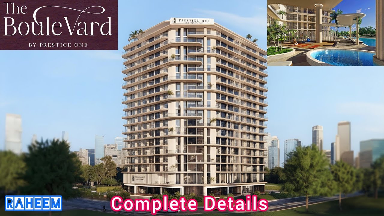 The boulevard by Prestige One dlrc complete Details 