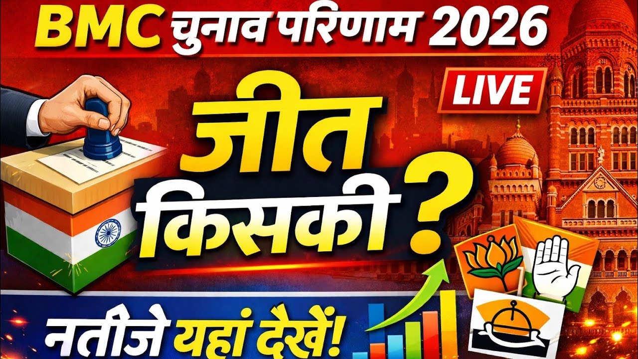 BMC चुनाव परिणाम 2026 | कौन जीता? | Mumbai BMC Election Result LIVE